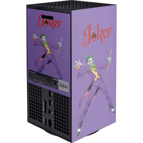 DC Comics The Joker Surprise - The Joker XBox Series X Digital Edition Console Skin